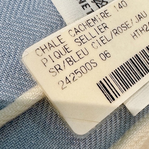 Hermes Pique Sellier shawl 140 - Picture 8 of 10